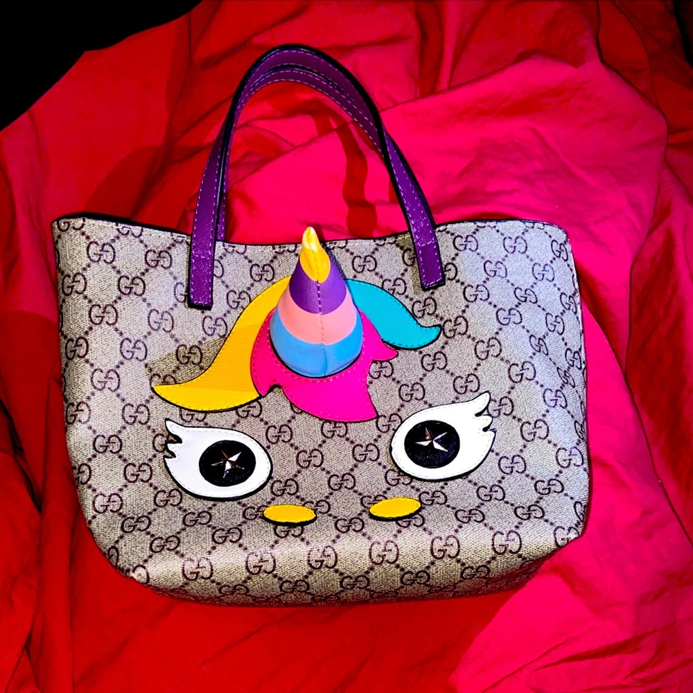 GUCCI 502189 children's Tote Bag GG Supreme 467989